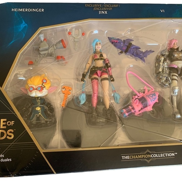 LEAGUE of Legends Dual Cities Pack  4" Action Figure 1st Edition Set - Picture 7 of 10